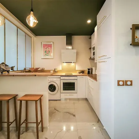 Beautiful Accommodation-spacious-near Les Halles-2 People Appartement Pau